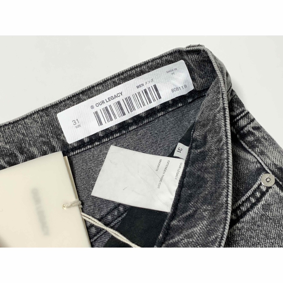 新品《 OUR LEGACY 》EXTENDED THIRD CUT JEANSの通販 by ノブ's shop