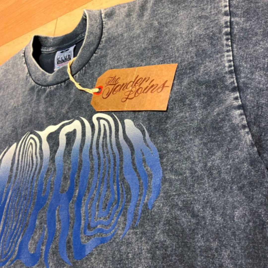 テンダーロイン TEE ACID WASH G XL ブラウン