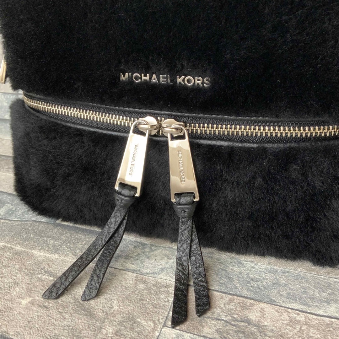 ◆◇ ムートンファー レザー リュック バックパック《MICHAEL KORS》