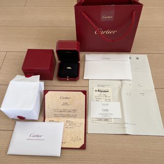 カルティエ(Cartier)の新品未使用カルティエ　ウェディングバンド　ウェディングリング　638,000(リング(指輪))