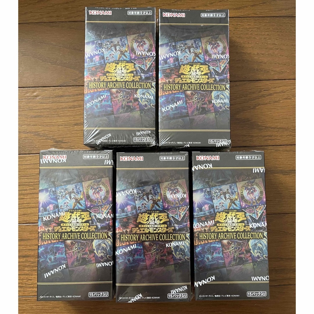 遊戯王 - 遊戯王 ヒストリーアーカイブコレクション 新品 5boxの通販 ...