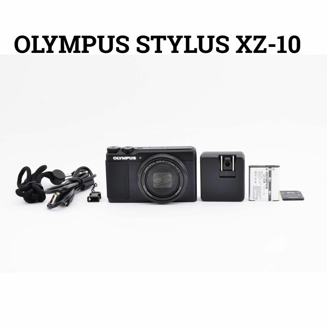 【美品】オリンパス OLYMPUS STYLUS XZ-10  ブラック