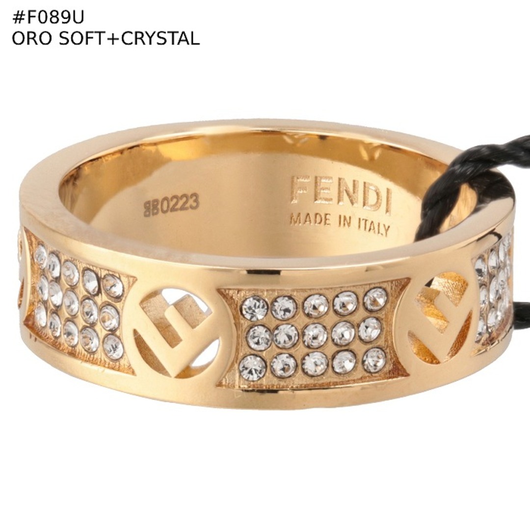 FENDI - フェンディ FENDI リング F IS FENDI 指輪 クリスタル FENDI - フェンディ FENDI リング F IS FENDI 指輪 クリスタル