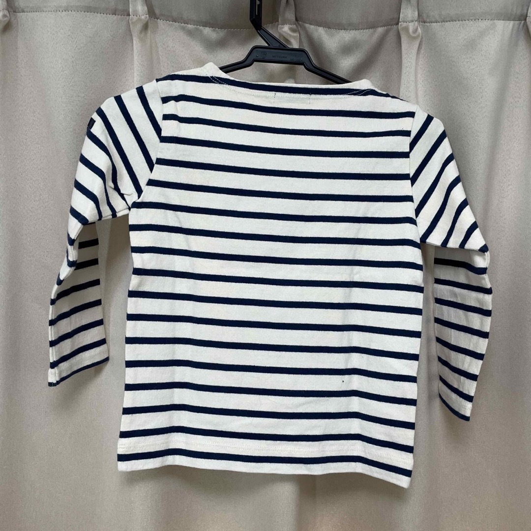 SHIPS KIDS(シップスキッズ)の【値下げ】SHIPS KIDS ボーダーロングスリーブティー キッズ/ベビー/マタニティのキッズ服男の子用(90cm~)(Tシャツ/カットソー)の商品写真