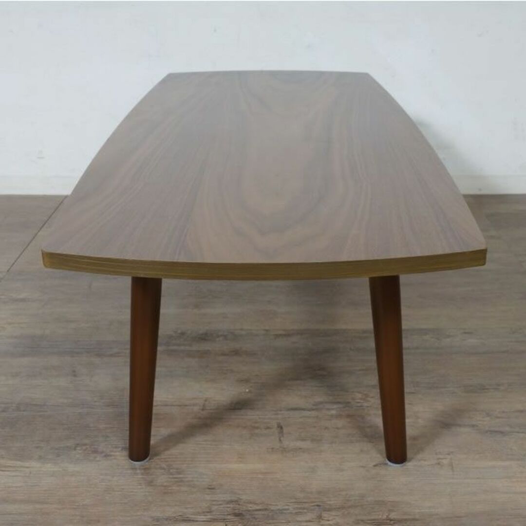 【新品】折り畳みテーブル　ナチュラル 木目　スタイリッシュ アウトレット 4