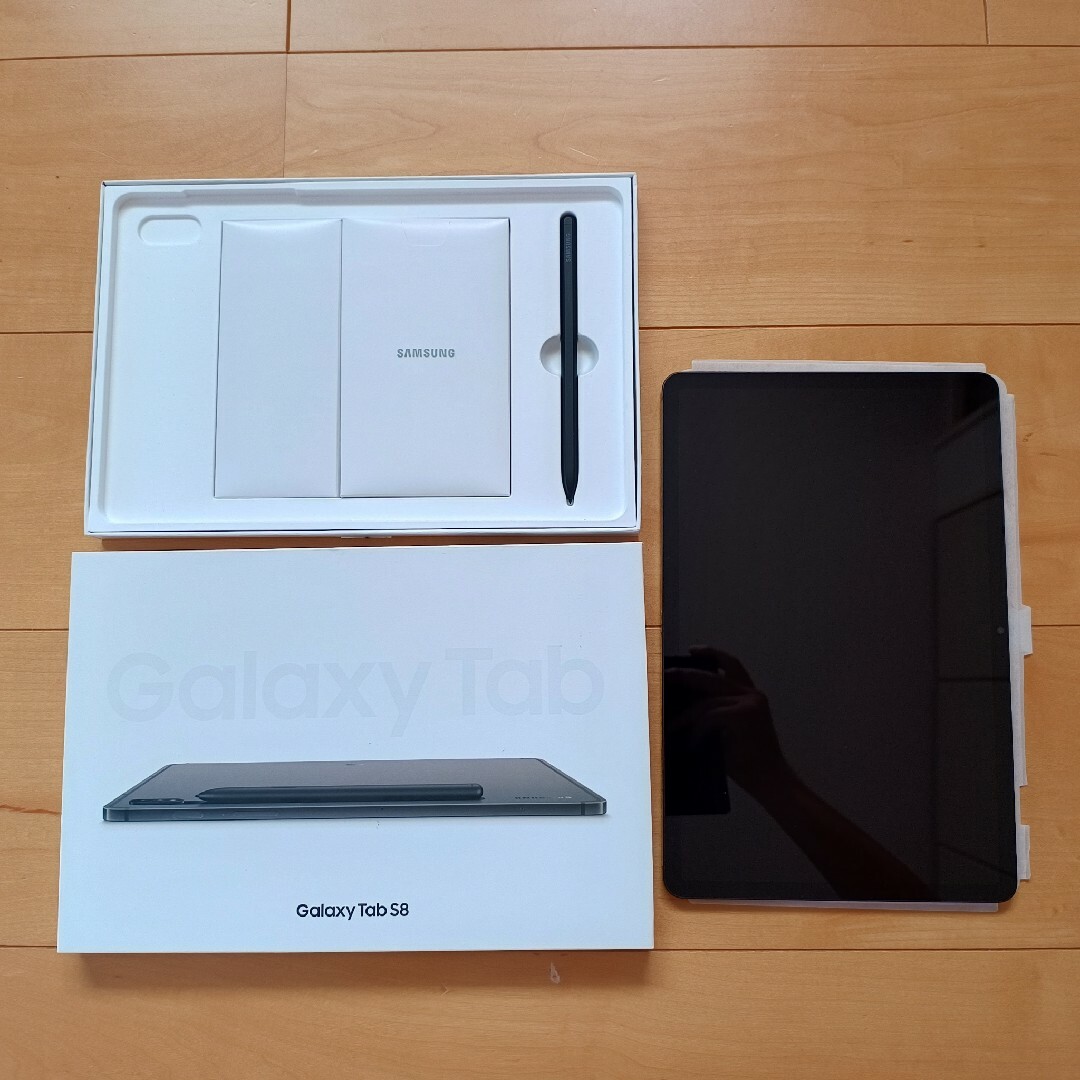 Galaxy(ギャラクシー)のGalaxy Tab S8 128gb wifi 韓国版 スマホ/家電/カメラのPC/タブレット(タブレット)の商品写真