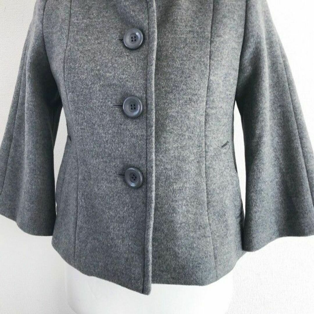 値下げ❤️美品 ショートコート グレー