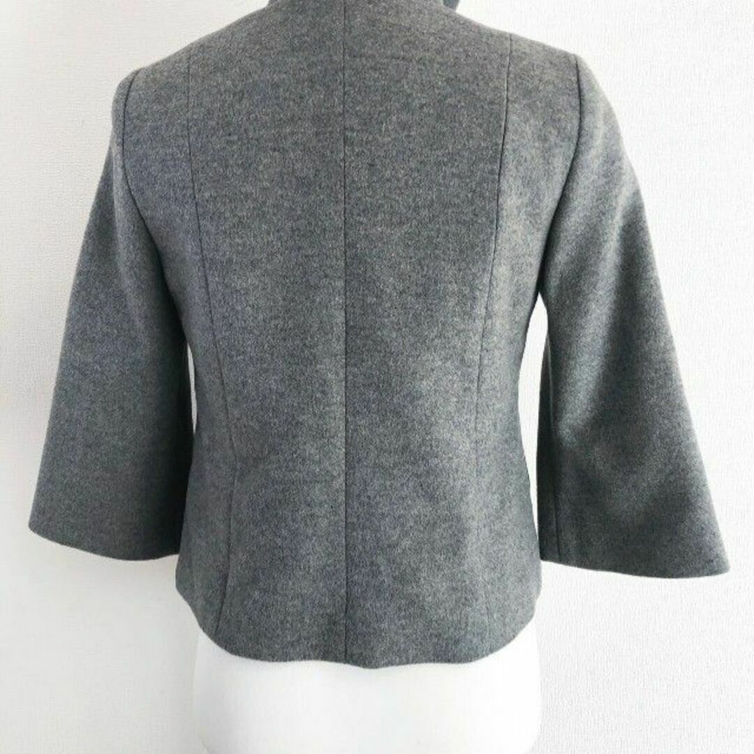 値下げ❤️美品 ショートコート グレー