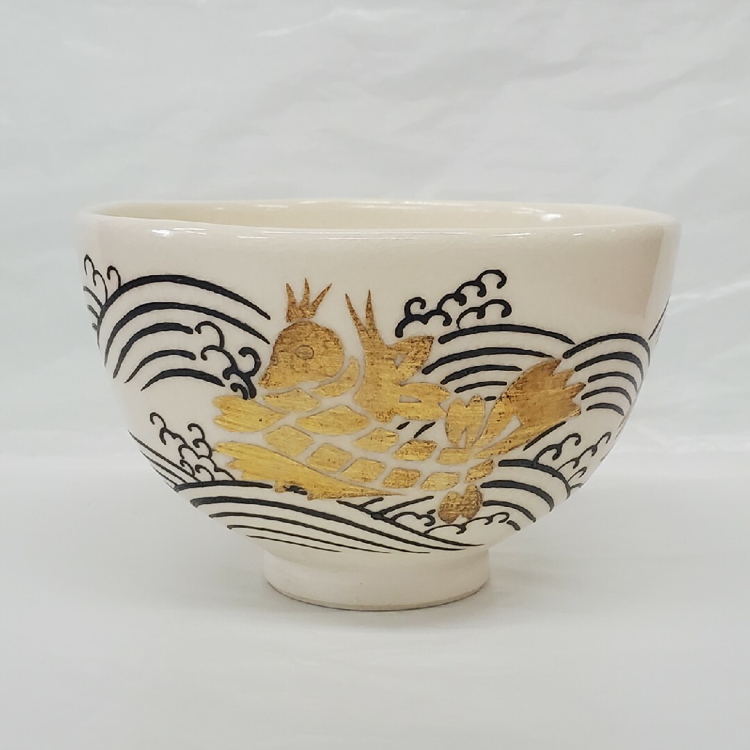 新品未使用 茶道具 荒磯の絵のお茶碗 山川巌作の通販 by ナナセマル's