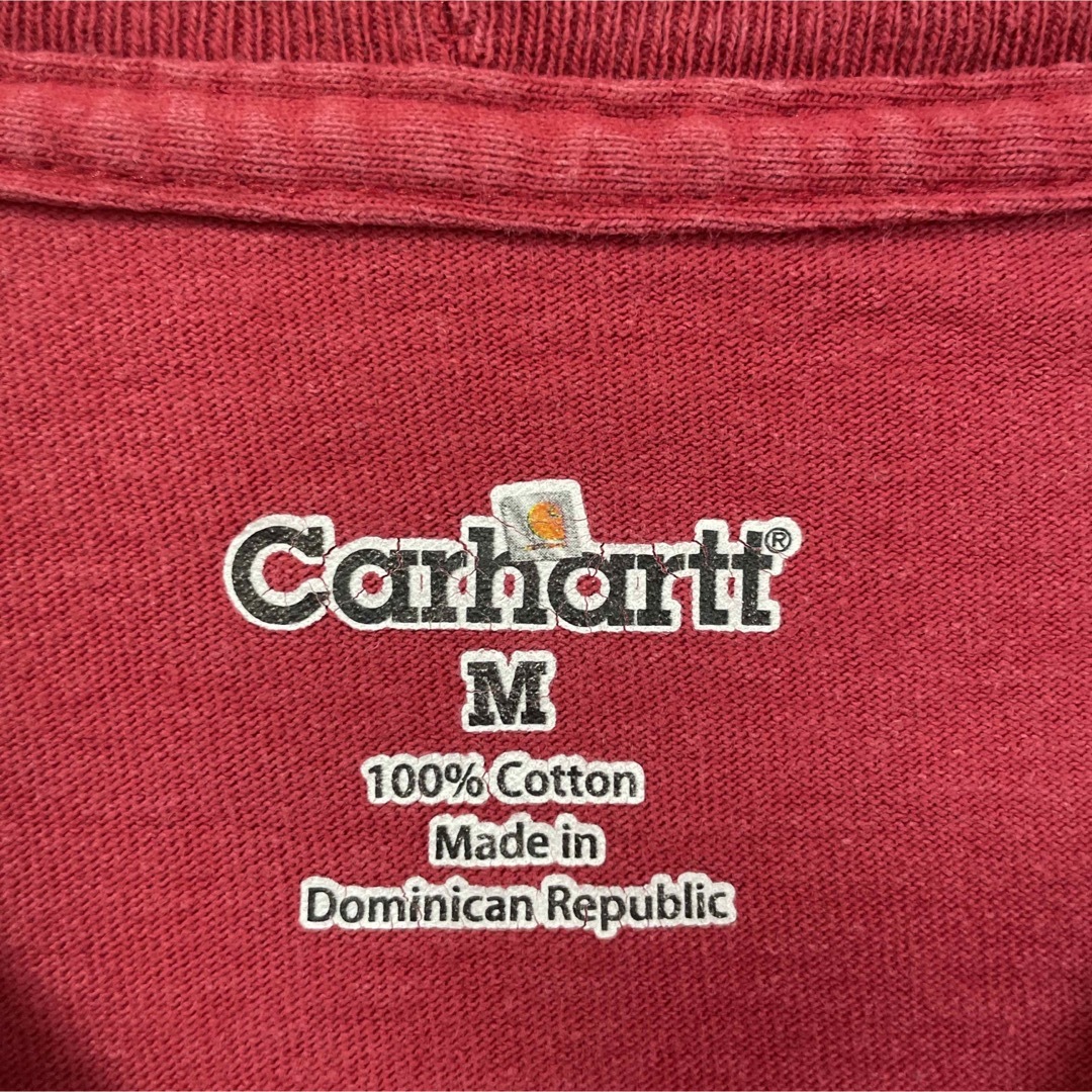 Carhartt カーハート ロンT 袖ロゴ ロングスリーブ Mサイズ 海外