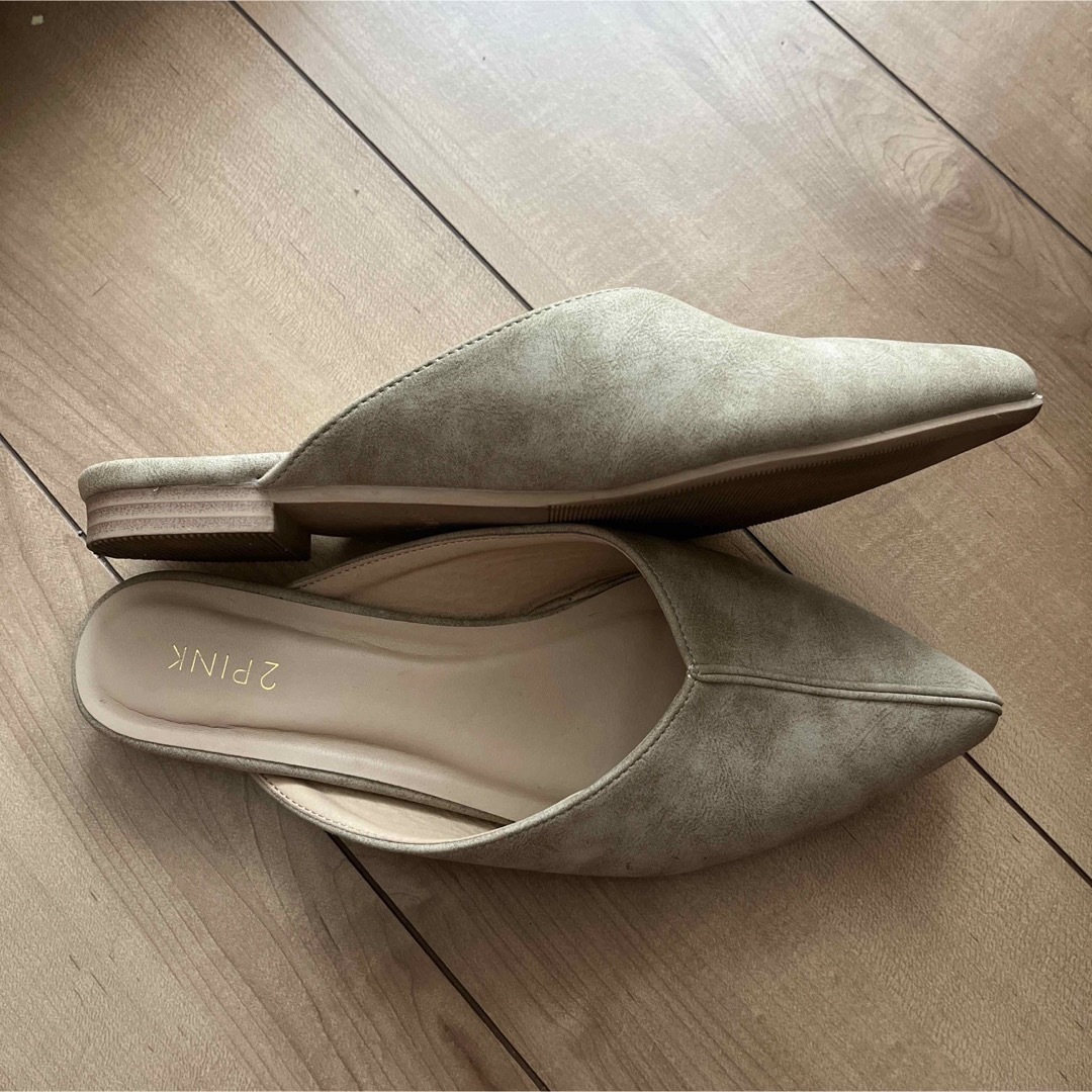 ナチュラル　ミュール　サンダル レディースの靴/シューズ(ミュール)の商品写真