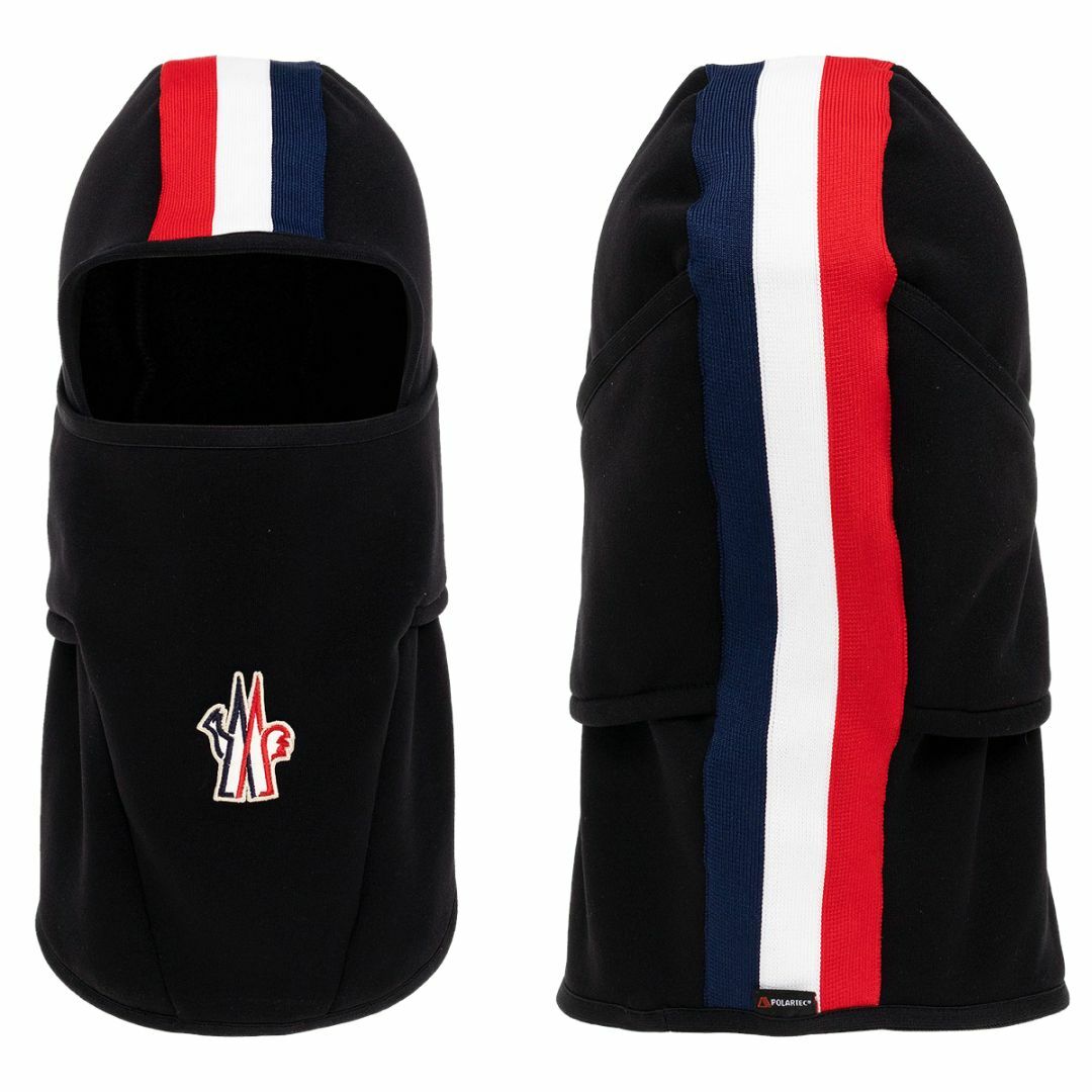 MONCLER(モンクレール)の送料無料 10 MONCLER GRENOBLE モンクレール グルノーブル 3G00008 809HT ブラック ネックウォーマー ロゴ メンズのファッション小物(ネックウォーマー)の商品写真