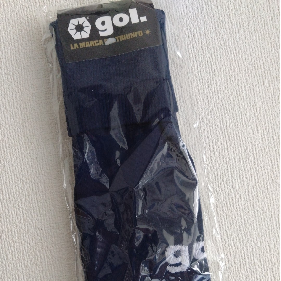 【新品】gol　ゴル　サッカー　ソックス【25 - 27cm】 スポーツ/アウトドアのサッカー/フットサル(ウェア)の商品写真