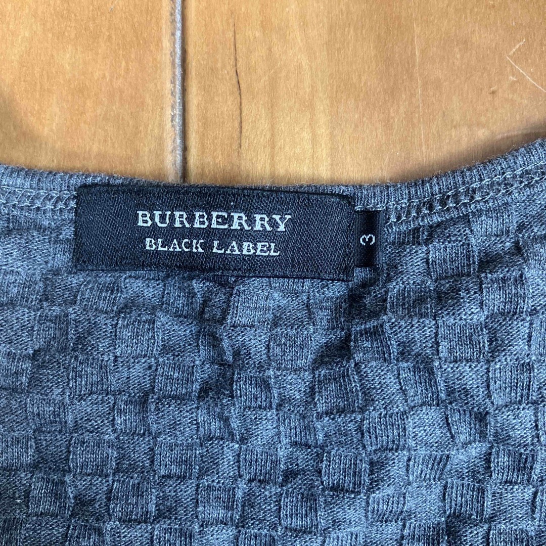 BURBERRY BLACK LABEL(バーバリーブラックレーベル)のBURBERRY BLACK LABEL  長袖カットソー メンズのトップス(Tシャツ/カットソー(七分/長袖))の商品写真