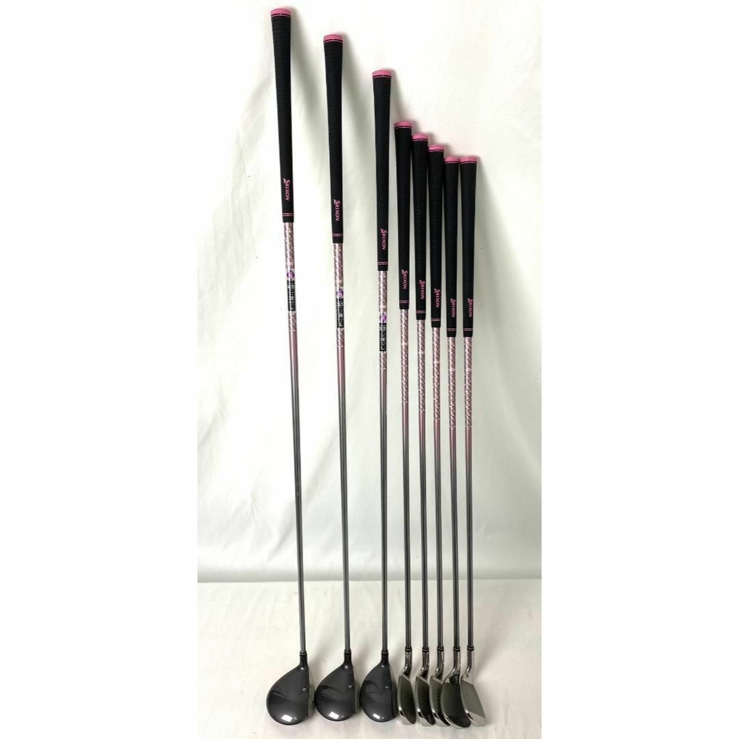 DUNLOP - 美品 ダンロップ スリクソン レディース 8本セット SRIXON
