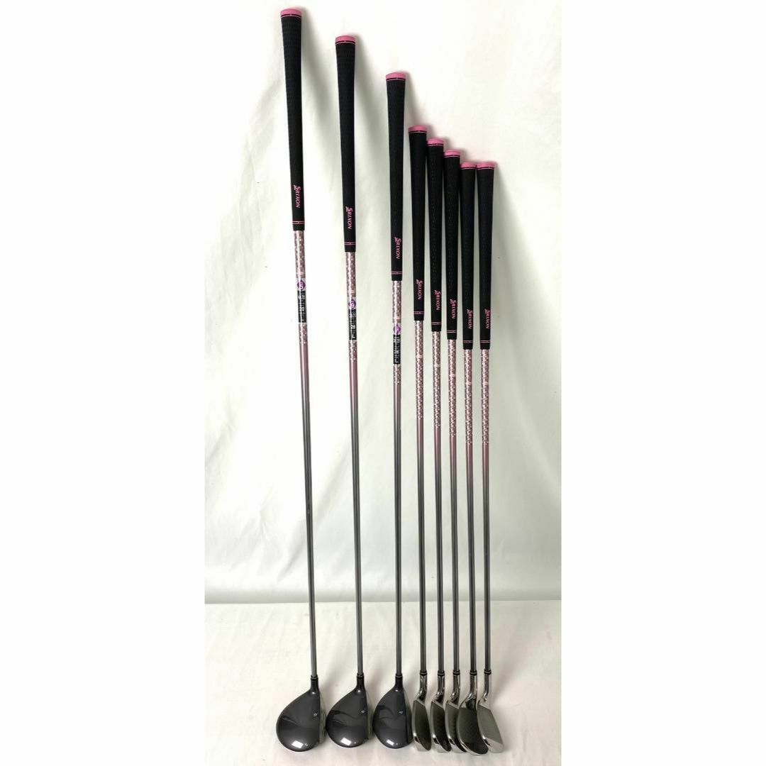 美品 ダンロップ スリクソン レディース 8本セット SRIXON Gie-L