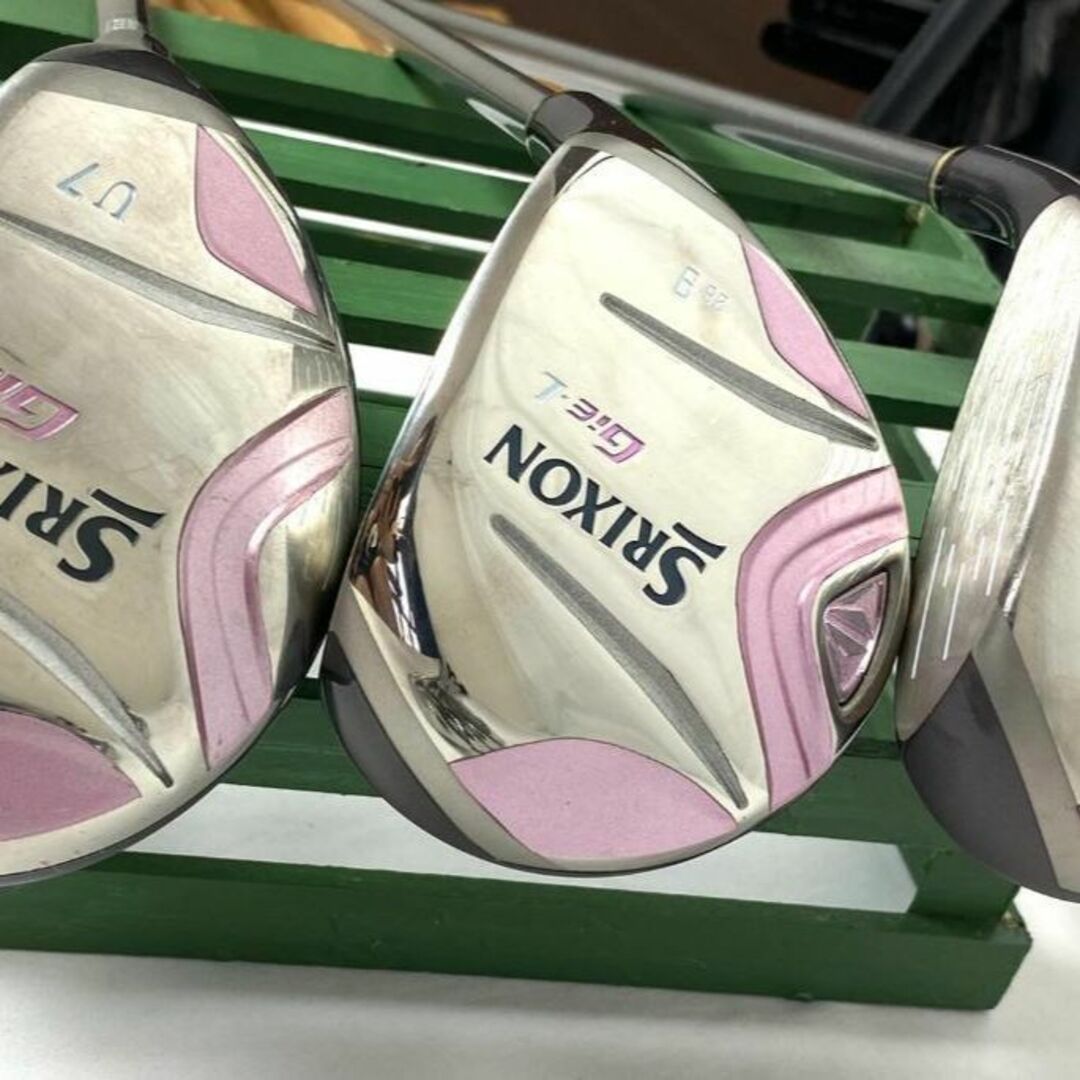 DUNLOP - 美品 ダンロップ スリクソン レディース 8本セット SRIXON