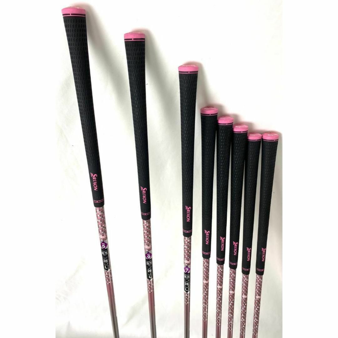 DUNLOP - 美品 ダンロップ スリクソン レディース 8本セット SRIXON