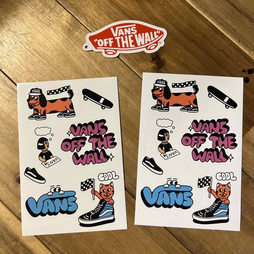 VANS(ヴァンズ)のvans シール　ステッカー インテリア/住まい/日用品の文房具(シール)の商品写真