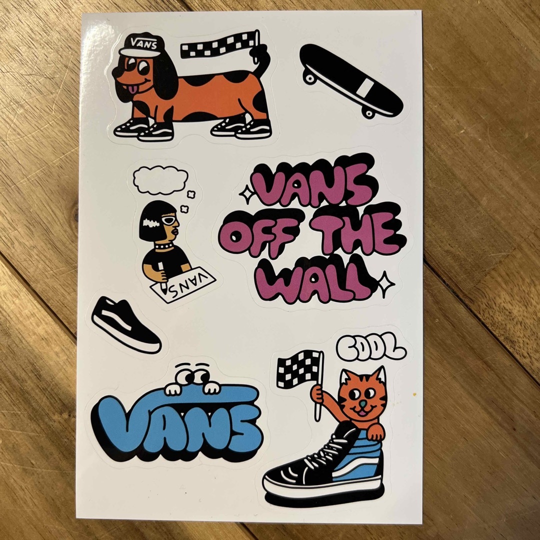 VANS(ヴァンズ)のvans シール　ステッカー インテリア/住まい/日用品の文房具(シール)の商品写真