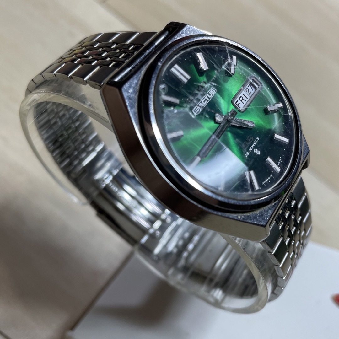 SEIKO(セイコー)の【自動巻】SEIKO 5ACTUS SS 腕時計 メンズの時計(腕時計(アナログ))の商品写真