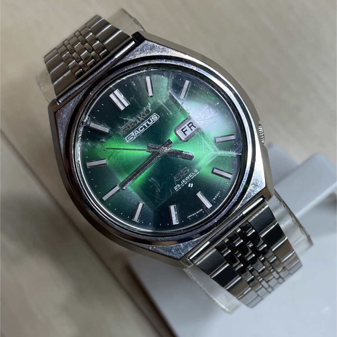 SEIKO(セイコー)の【自動巻】SEIKO 5ACTUS SS 腕時計 メンズの時計(腕時計(アナログ))の商品写真
