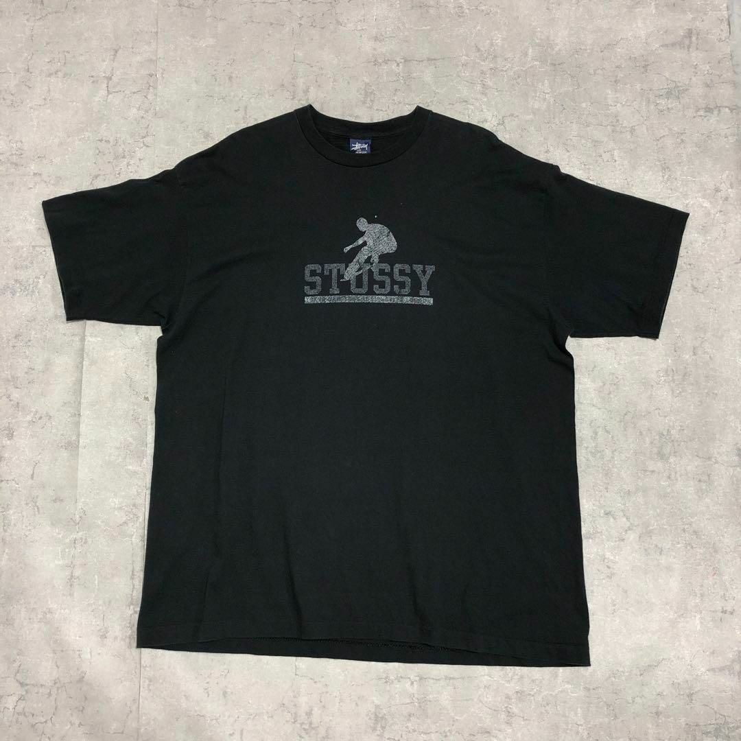 STUSSY(ステューシー)のUSA製 90s 後期 stussy ステューシー ヴィンテージTシャツ 2XL メンズのトップス(Tシャツ/カットソー(半袖/袖なし))の商品写真