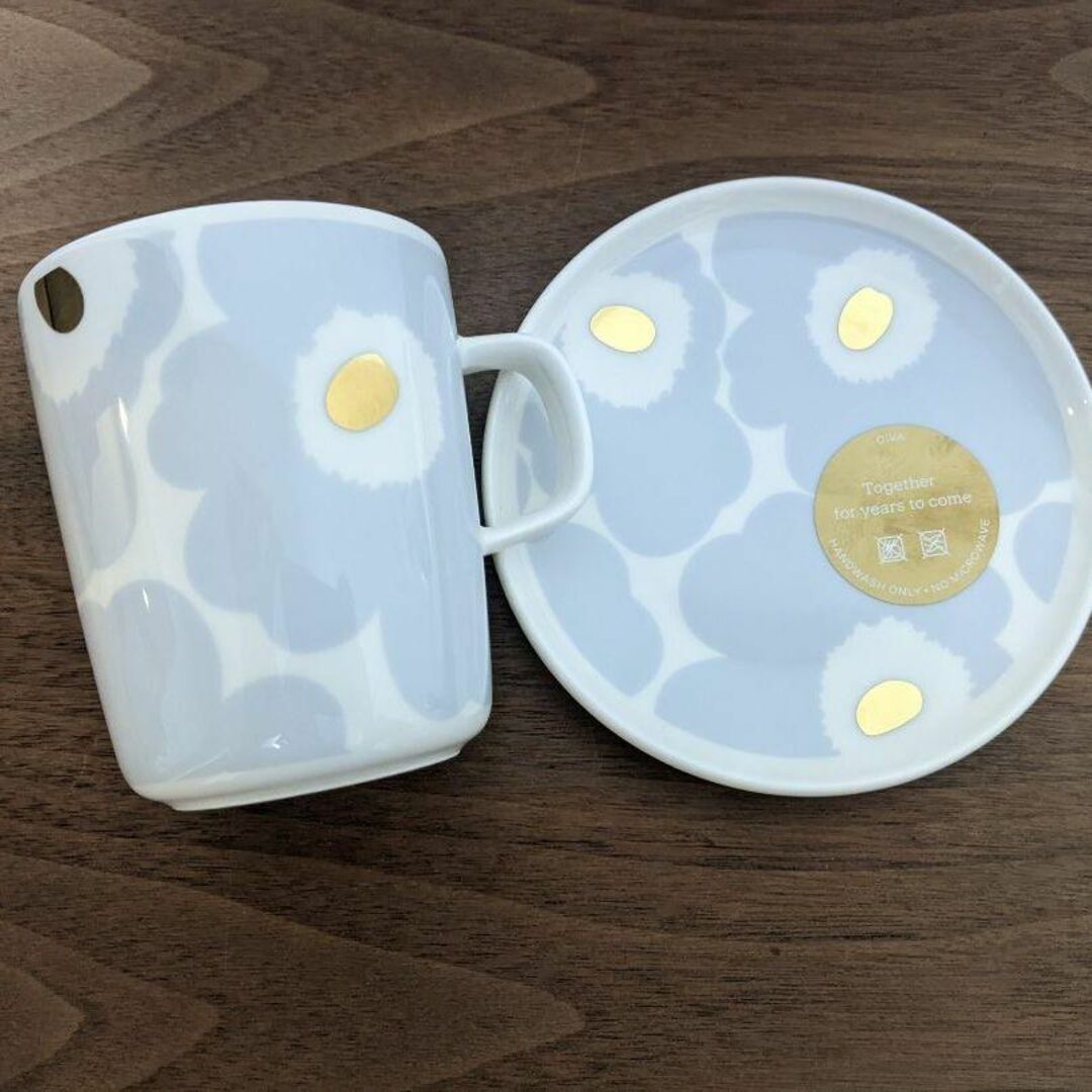 マリメッコ　marimekko　ウニッコ　アイシーグレー　2点セット　新品