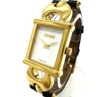 グッチ 白 腕時計(レディース)(レザー)の通販 53点 | Gucciの