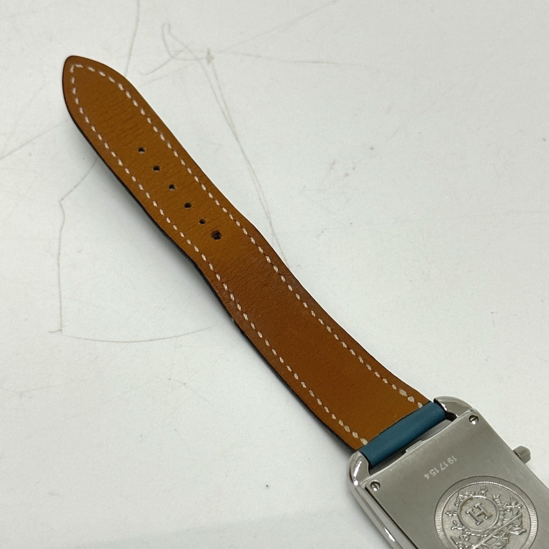 エルメス HERMES ケープコッド ドゥーゾーン CC3-510 2タイムゾーン 腕時計 SS □Q刻 シルバー 5