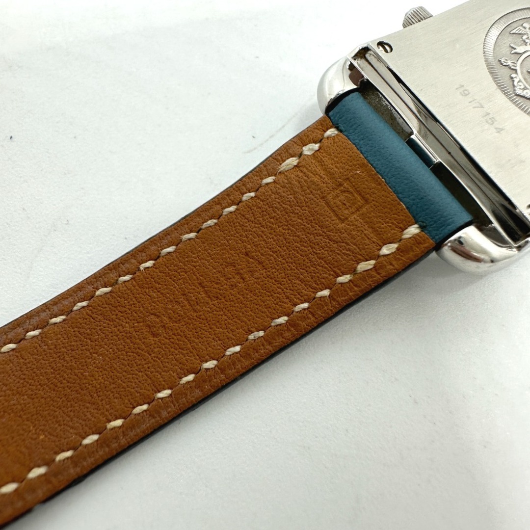 エルメス HERMES ケープコッド ドゥーゾーン CC3-510 2タイムゾーン 腕時計 SS □Q刻 シルバー 8