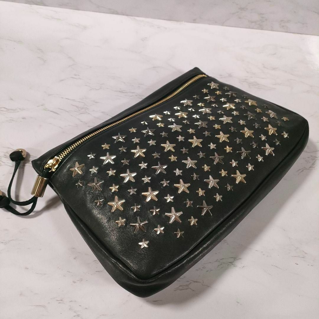 JIMMY CHOO - 美品 JIMMY CHOO ジミーチュウ クラッチバッグ セカンド