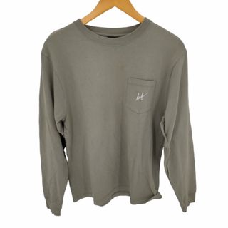 ハフ(HUF)のHUF(ハフ) 22AW SCRIPT POCKET LS TEE メンズ(Tシャツ/カットソー(七分/長袖))