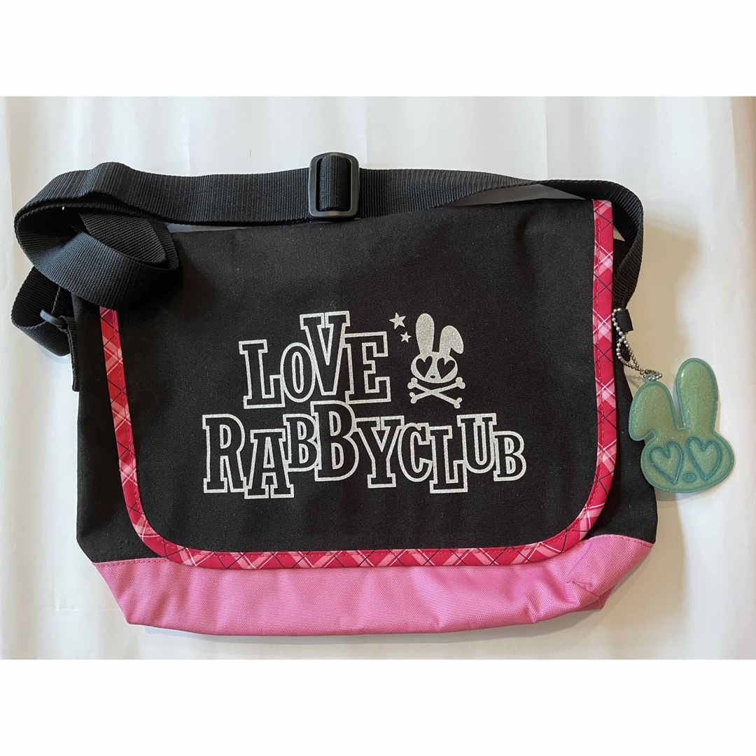 ラブラビットクラブ　LOVE RABBY CLUB ♡  バッグ　斜め掛けバッグ キッズ/ベビー/マタニティのこども用バッグ(トートバッグ)の商品写真