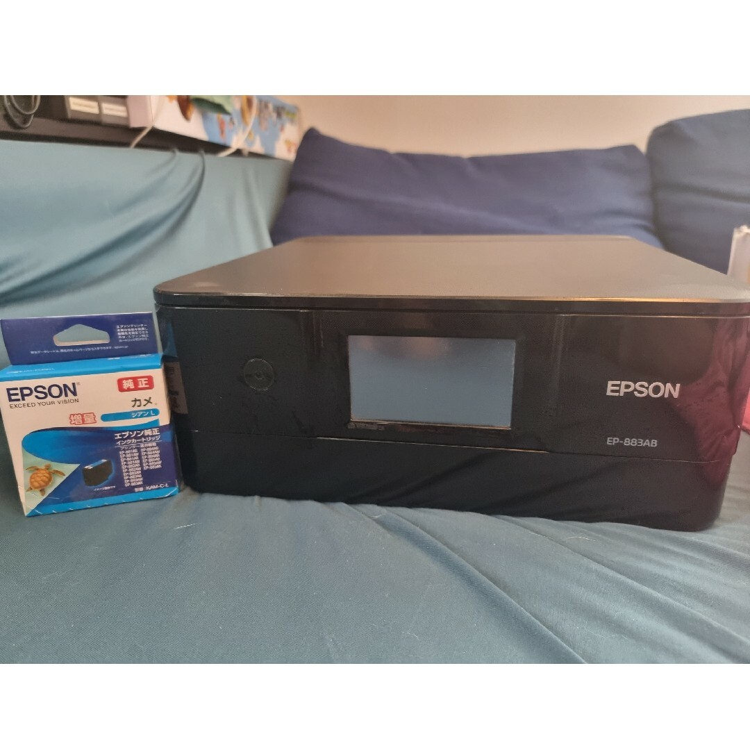 エプソン EPSON インクジェットプリンター複合機 EP-883AB PC周辺機器