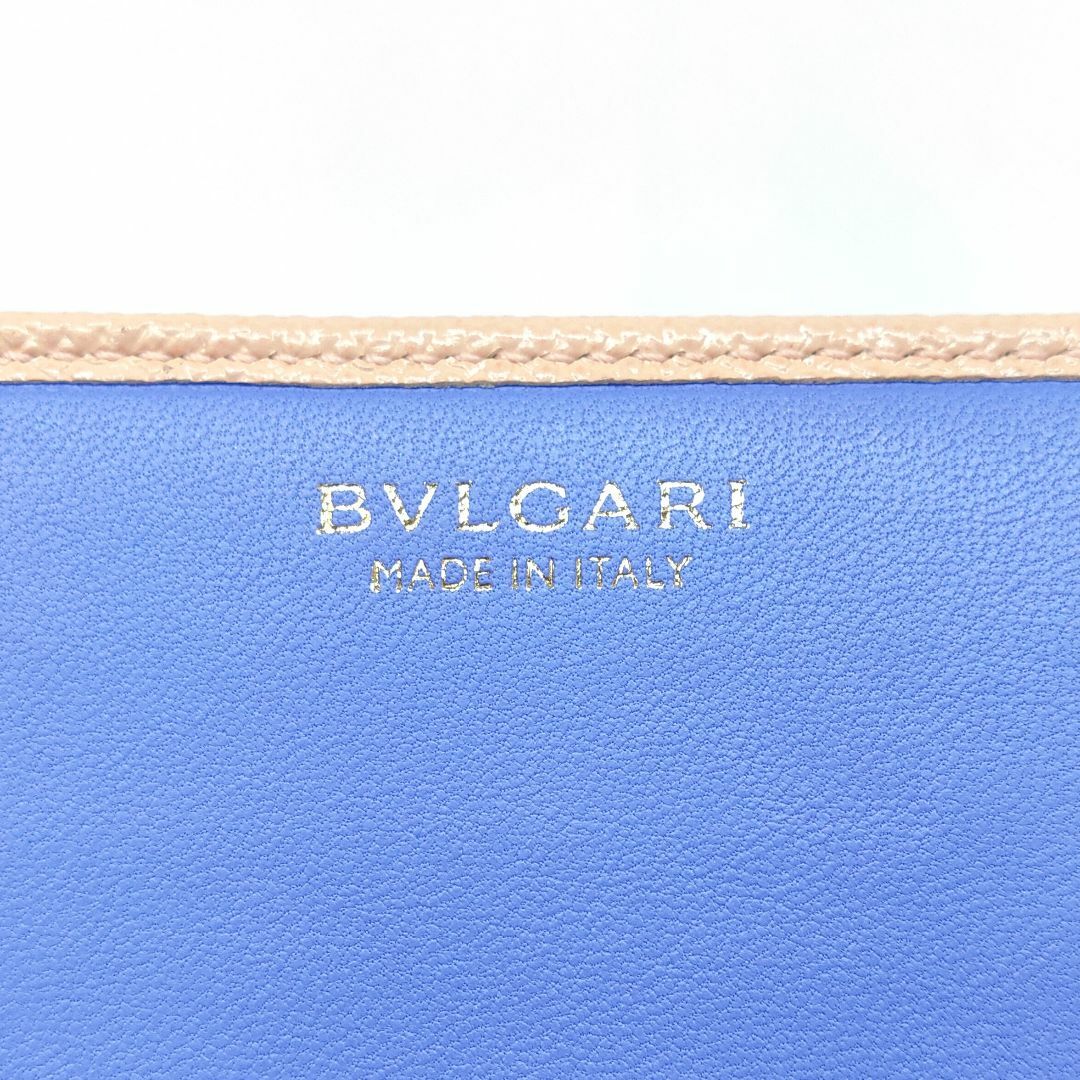 【美品級】BVLGARI（ブルガリ）ロゴクリップ　リングクリップ　長財布