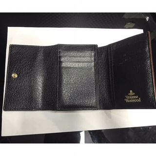 ヴィヴィアンウエストウッド(Vivienne Westwood)のRR788 ヴィヴィアンウエストウッド　三つ折り財布　ブラック(折り財布)
