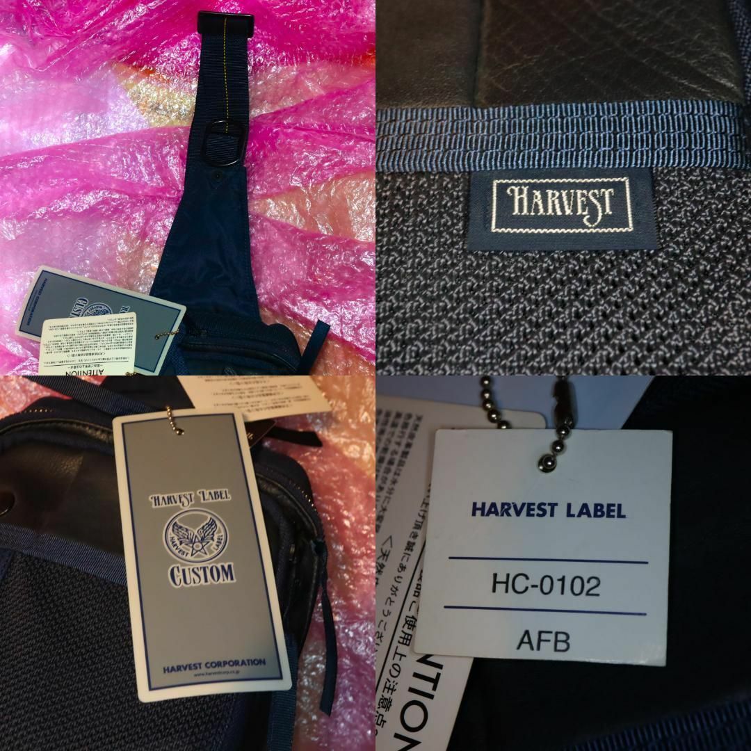 HARVEST LABEL(ハーヴェストレーベル)のHARVEST LABEL CUSTOMボディバッグワンショルダーバッグスリング メンズのバッグ(ボディーバッグ)の商品写真