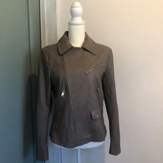 ザラ(ZARA)の美品　ZARA レザージャケット　ライダースジャケット　レザー(ライダースジャケット)