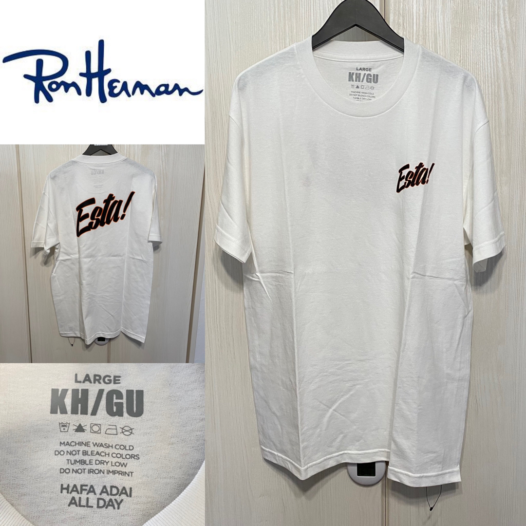 Ron Herman - 【新品未使用】RonHerman KH/GU esta ホワイト Teeの通販