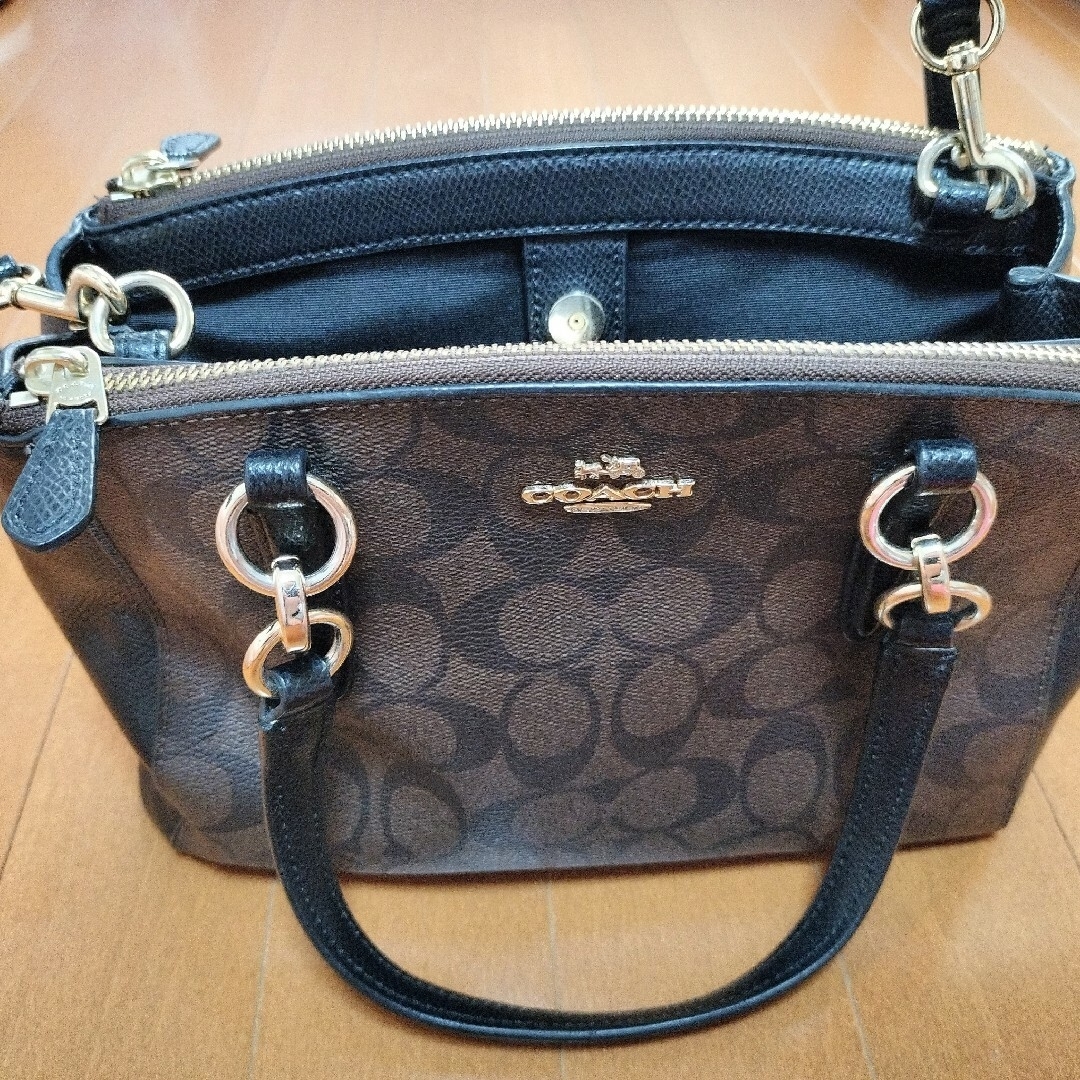 COACH - COACH コーチ 2way ショルダーバッグ ハンドバッグ
