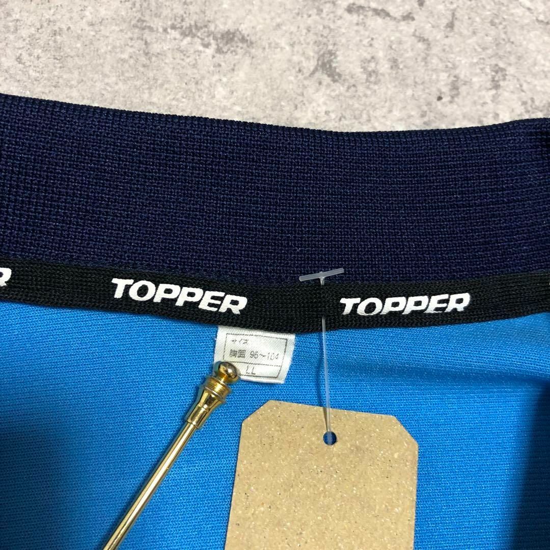 Topper(トッパー)のTOPPER トッパー ゲームシャツ プリント 水色 サイズXL メンズのトップス(Tシャツ/カットソー(半袖/袖なし))の商品写真