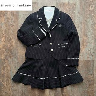 ヒロミチナカノ(HIROMICHI NAKANO)の美品 ヒロミチナカノ セレモニースーツ フォーマル 七五三 入学式 女の子(ドレス/フォーマル)