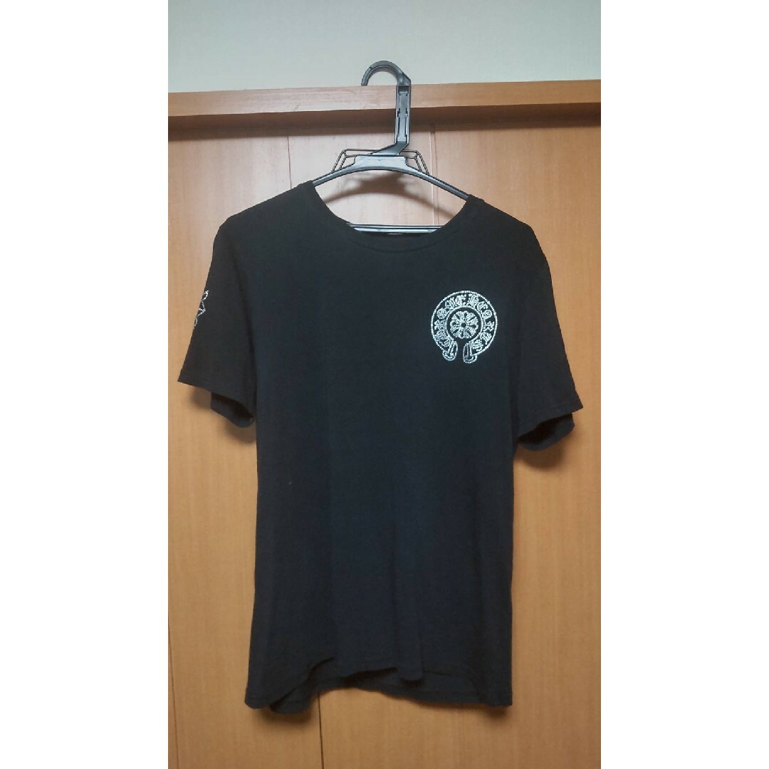 美品 chrome hearts クロムハーツ Tシャツ スパンコール 黒