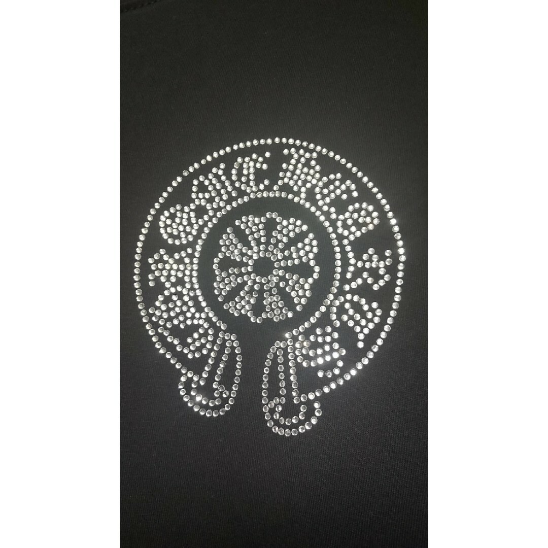 美品 chrome hearts クロムハーツ Tシャツ スパンコール 黒 - www