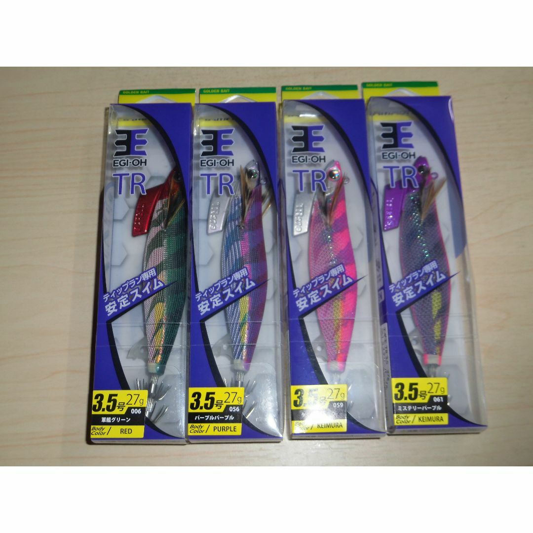 YAMARIA - ヤマシタ　エギ王 TR 3.5号 27g　４個