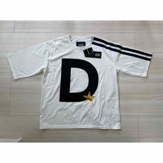 ギャルソン(ギャルソン)の【未使用品】D.A.D オーバーサイズTシャツ メンズ Mサイズ ビッグDスター(Tシャツ/カットソー(半袖/袖なし))