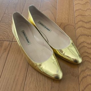 着用1回　MANOLO BLAHNIK   ローファー　サイズ38