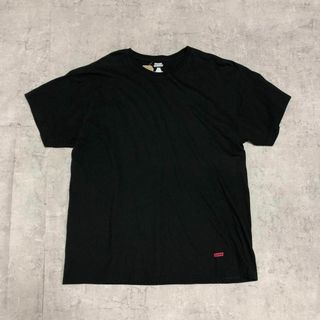 シュプリーム(Supreme)のHanes supreme プリントTシャツ ブラック 限定品 サイズL(Tシャツ/カットソー(半袖/袖なし))