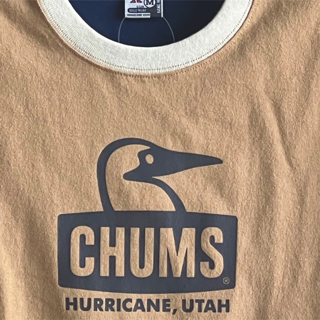 CHUMS(チャムス)の新品　CHUMS ロングTシャツ　チャムス  crm メンズのトップス(Tシャツ/カットソー(七分/長袖))の商品写真